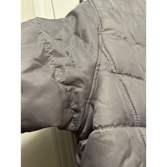 Reebok Kids Unisex XL Plus 18 Gray Dalian Puffer Full Zip Coat Jacket Mock Neck - Picture 13 of 16